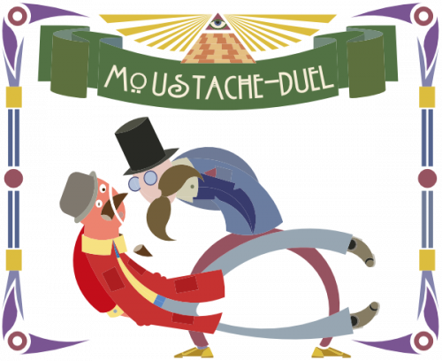 moustache duel